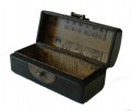 Black Leather Small Pillow Box
