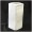 White Sanded Rectangular Japanese Vase