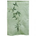 Bamboo Leaves Green Linen Noren