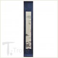 Ox Riding Slim Blue Scroll