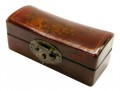 Red Leather Small Pillow Box