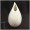Sizuku White Water Drop Sake Set