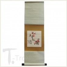 Silk Plum Blossom Scroll Small