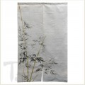 White Bamboo Linen Noren Curtain
