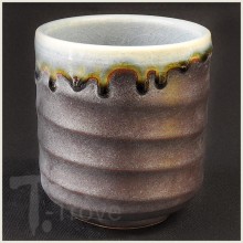 Japanese Slate Rust Tea Cup