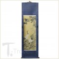 Double Crane and Pine Tree Scroll