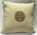 Linen Seal Natural Pillow