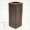 Dark Rust Rectangular Japanese Vase