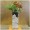 White and Black Ink Rectangular Wall Vase