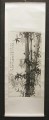Black Bamboo Scroll