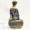 Porcelain Shanghai Lady, Sitting On Garden Stone With Lotus
