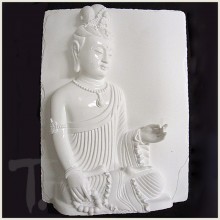 Teaching Quan Yin White Porcelain Tile